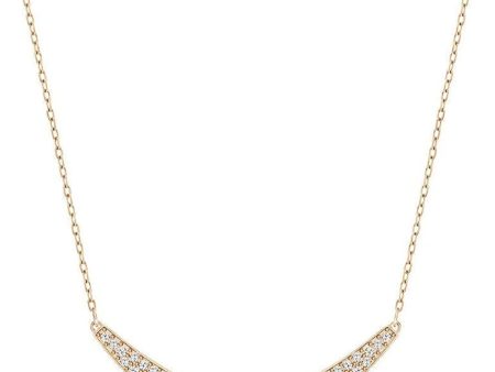 SWAROVSKI Alpha Medium Necklace - Rose Gold #5210287 For Sale