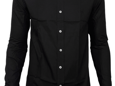 Hugo Boss Men Black Cotton Casual Shirt Supply