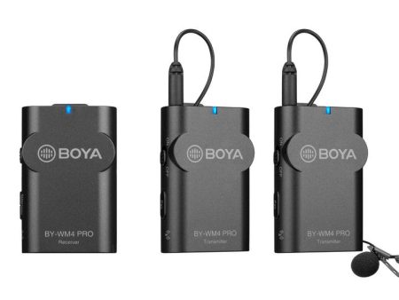 BOYA Dual-Channel Digital Wireless Microphone (BY-WM4 Pro) Online Hot Sale