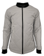 Emporio Armani Ea7 Grey Bomber Jacket Fashion