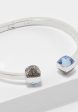 SWAROVSKI Glance Blue Bracelet - Large #5294965 Online Hot Sale