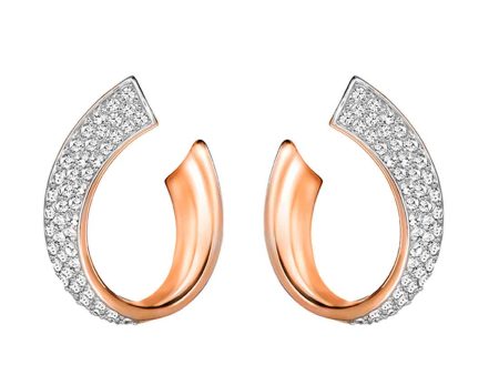 SWAROVSKI Exist Earrings - Rose Gold #5192261 Fashion