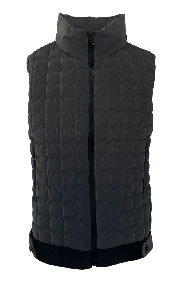 Emporio Armani Men Body Warmer Vest In Grey Online Sale