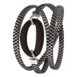 Ladies Bracelet Panarea BM1N21 Black Silver (59 cm) Fashion