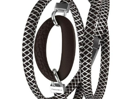 Ladies Bracelet Panarea BM1N21 Black Silver (59 cm) Fashion