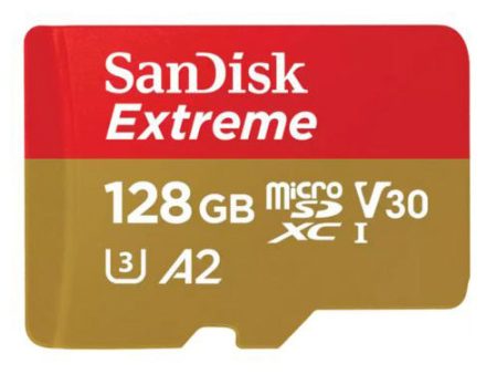 SanDisk Extreme 128GB A2 U3 V30 MicroSD MicroXC Card For Cheap