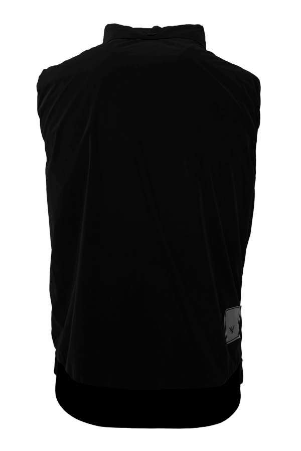 Emporio Armani Men Body Warmer Vest In Black Online now