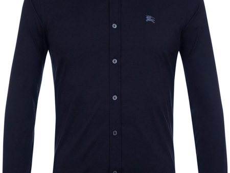 Burberry Navy Casual Shirt For Cheap