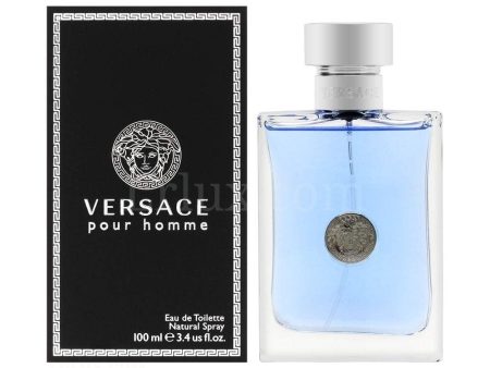 Versace Pour Homme for Men 3.4 oz Eau de Toilette Spray Fashion