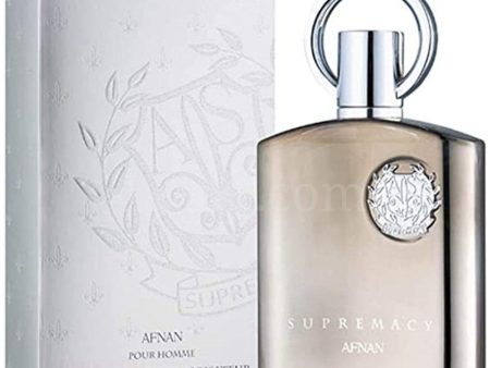 Supremacy Silver by Afnan cologne for men EDP 3.4 oz New in Box For Discount