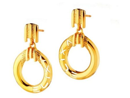 Ladies Earrings Elixa EL127-1867 (42 x 25 mm) Online now