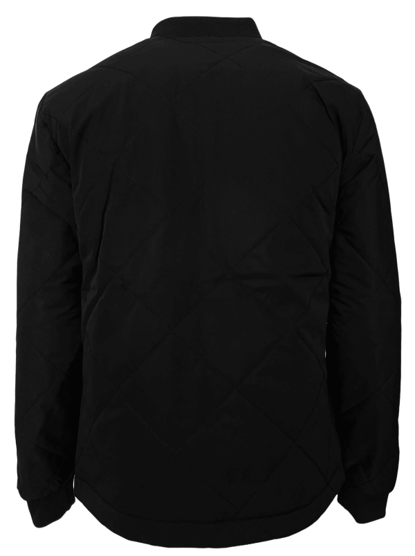 Emporio Armani Ea7 Black Bomber Jacket For Discount