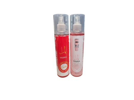 YAIRA CANDY & YAIRA ROSE BODY MIST 200  ML EACH Online Sale