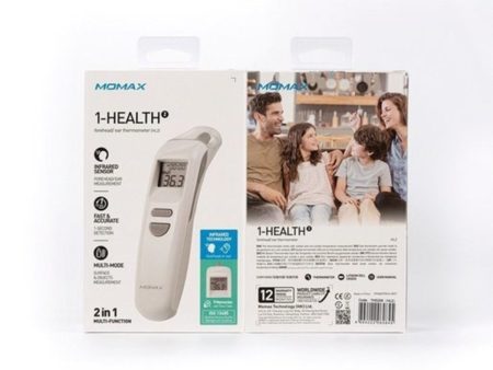 MOMAX - 1-Health Pro 2 in 1 Thermometer (HL2) Online