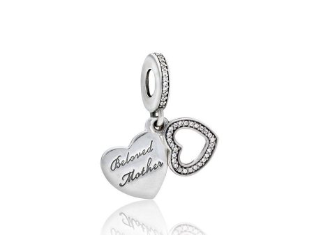 Pandora Beloved Mother Pendant Charm #791883CZ Online Sale