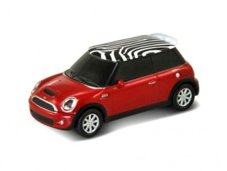 AutoDrive Mini Cooper S - Safari series-Zebra Pattern 32GB USB Flash Drive Discount