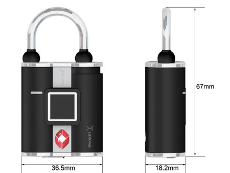 Lexuma XLock - TSA Fingerprint Padlock For Sale