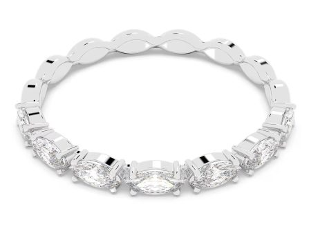 SWAROVSKI 5366579 (SIZE 52) Matrix Vittore ring Marquise cut, White, Rhodium plated Hot on Sale