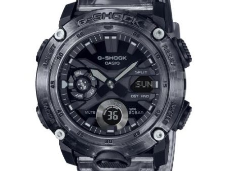 CASIO G-SHOCK Mens Skeleton Series Watch #GA-2000SKE-8AER Discount