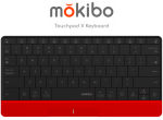 Mokibo 2-in-1 Touchpad-embedded Wireless Keyboard [French Keyboard Layout] For Discount