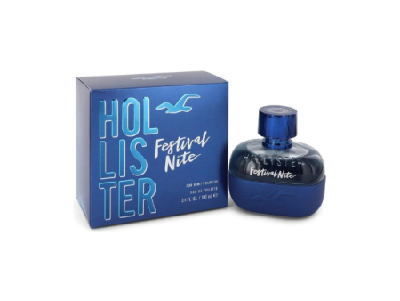 Festival Nite By Hollister cologne for him EDT 3.4 oz New in Box Hot on Sale