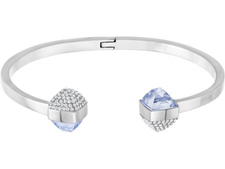 SWAROVSKI Glance Blue Bangle Medium #5272073 Cheap