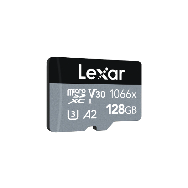 Lexar 128GB Professional 1066x UHS-I microSDXC 128GB Memory Card without SD Adapter (SILVER Series) Supply