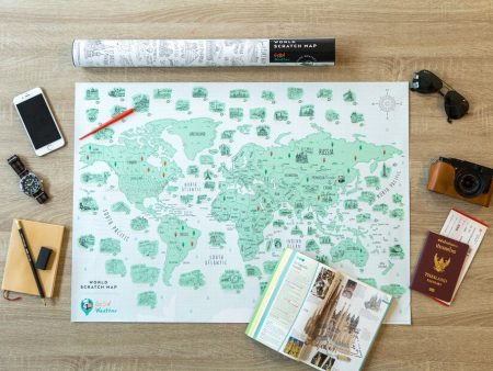 World Scratch Off Map - Travel to World Scratch Map Online Hot Sale