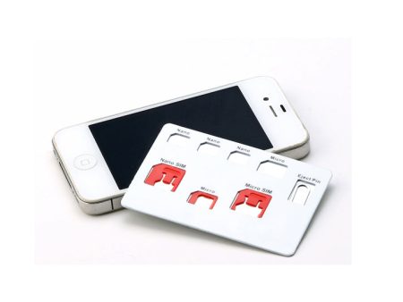 Sim Card Kit Holder - 3 in 1 Sim Adapter, Micro SIM and 3 Nano SIM Slots [Card Size] Discount