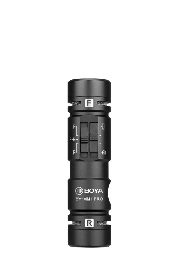 BOYA - Dual-Capsule Condenser Microphone (BY-MM1 Pro) Online now