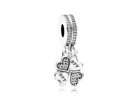 Pandora Best Friends Forever Pendant Charm #791949CZ Fashion