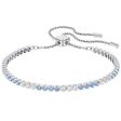 SWAROVSKI Subtle Bracelet - Silver Blue #5253276 Online Sale