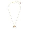 SWAROVSKI 5658857 Idyllia pendant Butterfly, Multicolored, Gold-tone plated Fashion