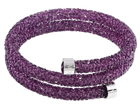 SWAROVSKI Crystaldust Ladies Purple Bracelet #5278497 Hot on Sale