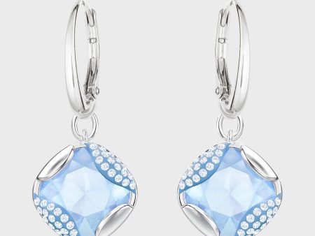 SWAROVSKI Heap Square Pierced Earrings #5351135 For Cheap