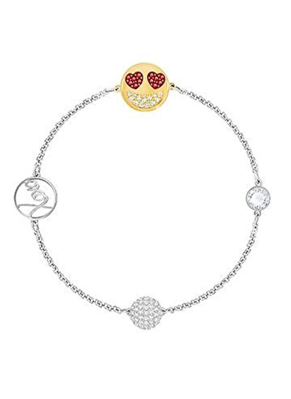 SWAROVSKI - Remix Collection - Smiling Face with Hears Strand #5365750 on Sale