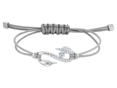 SWAROVSKI - Power Collection Hook Beige Medium Bracelet - Gray #5511778 Cheap