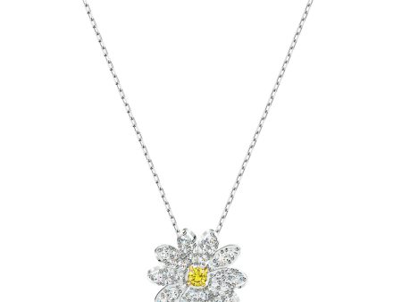 SWAROVSKI Eternal Flower Pendant -Yellow #5512662 For Sale