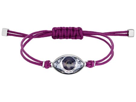 SWAROVSKI - Power Collection Beige Medium Bracelet - Purple #5508534 Online Sale