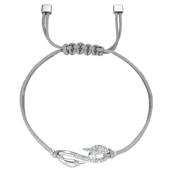 SWAROVSKI - Power Collection Hook Beige Medium Bracelet - Gray #5511778 Cheap