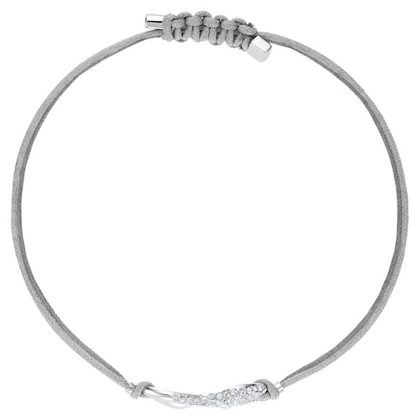 SWAROVSKI - Power Collection Hook Beige Medium Bracelet - Gray #5511778 Cheap